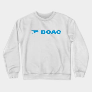 Vintage BOAC Airline Crewneck Sweatshirt